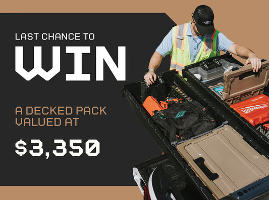 Win a Brand-New Decked System & Accessories Pack Valued at $3,350.
