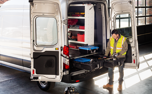 YOUR VAN IS MORE EFFICIENT WITH DECKED INSIDE