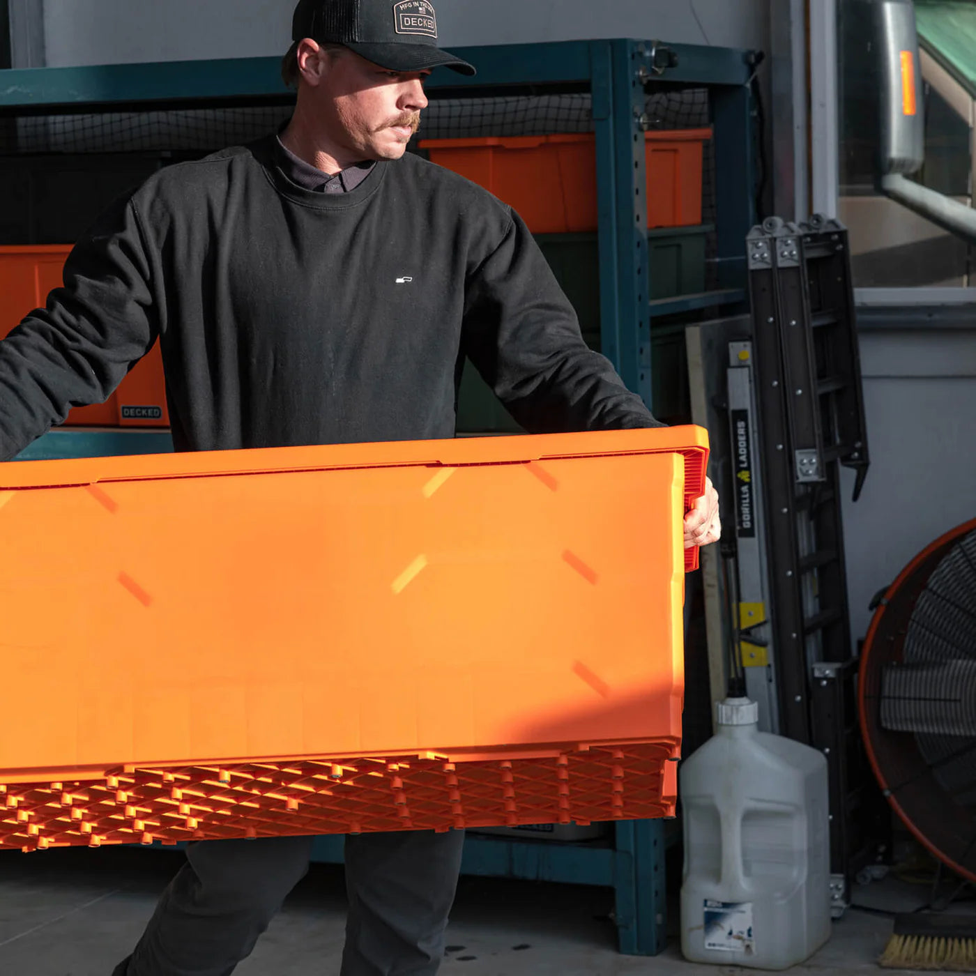 Decked Australia Payloader 133 Blaze Orange 1-Pack