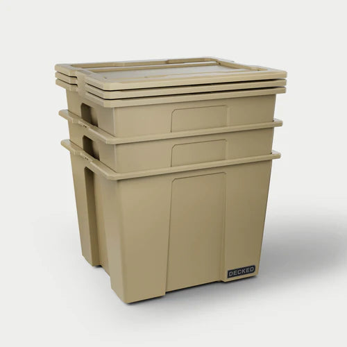Decked Australia Payloader 64 Desert Tan 3-Pack