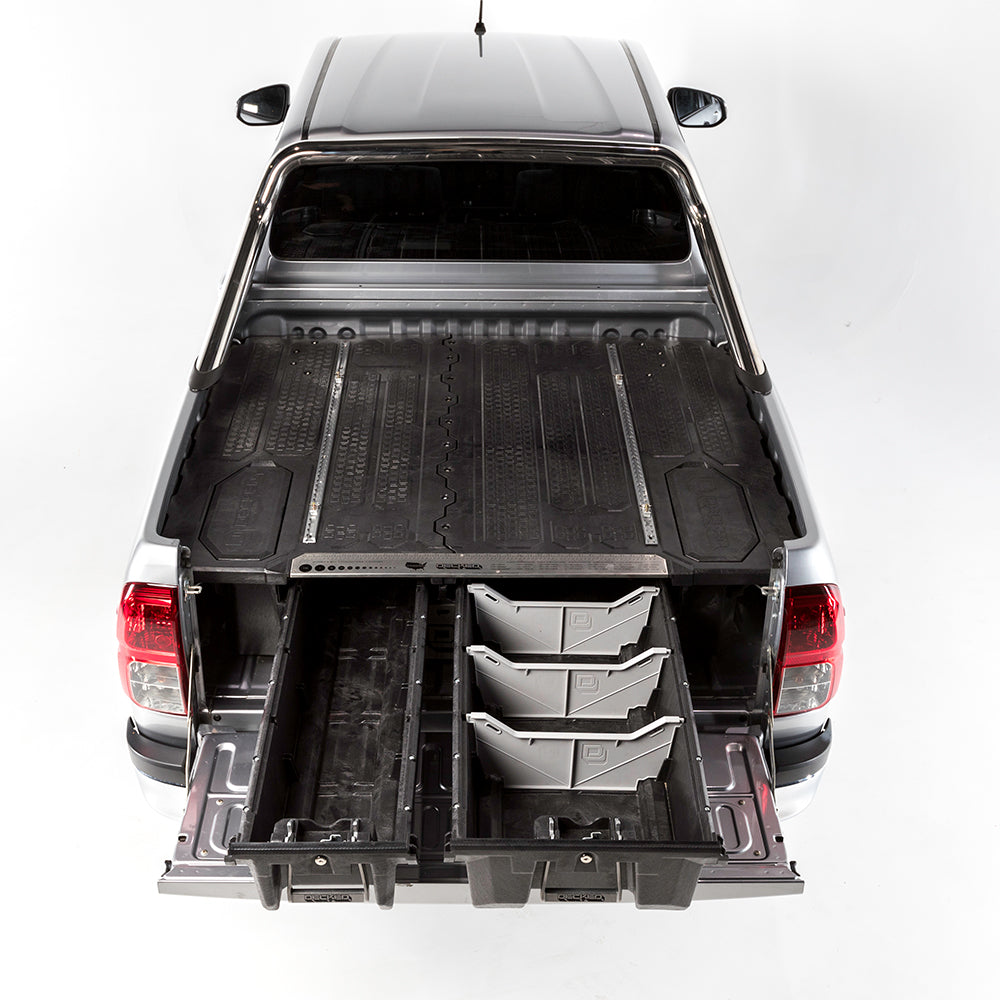 DECKED ute drawer system installed in a ute tub.